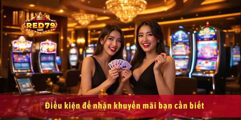 Khuyến Mãi Red79 Mới Nhất Ưu Đãi Nạp Đầu, Hoàn Trả Hot 2 Điều kiện để nhận khuyến mãi bạn cần biết